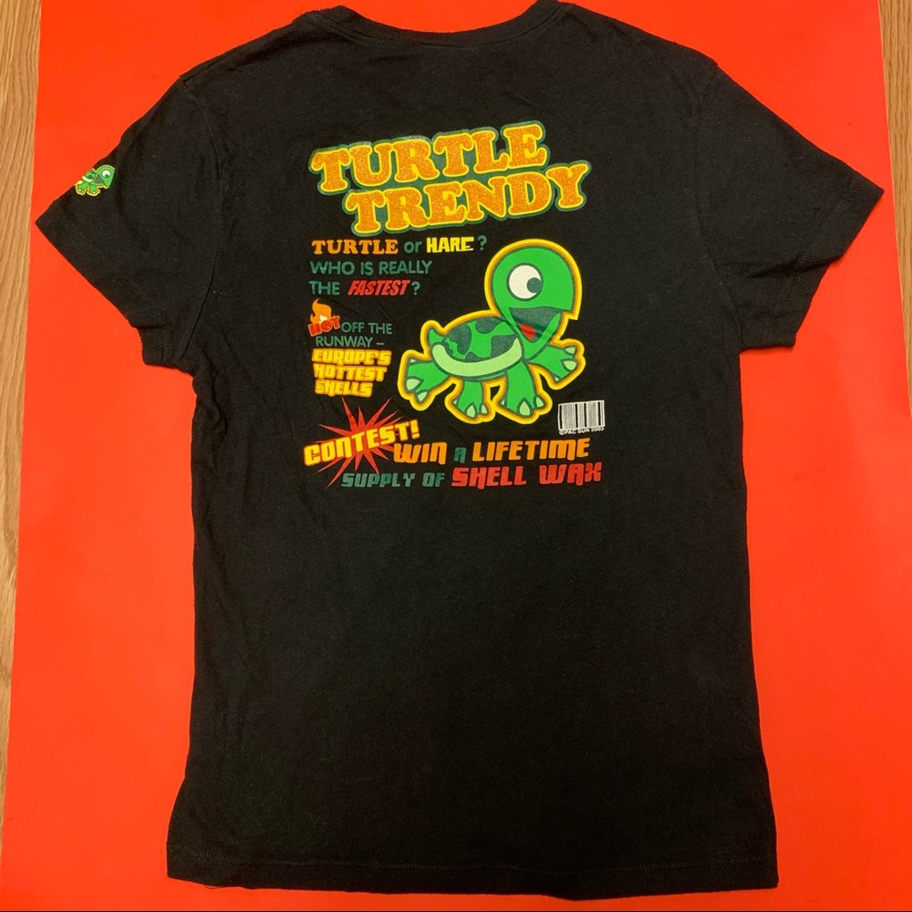 Black Tilt Turtle Trendy Graphic Tee from Pacsun